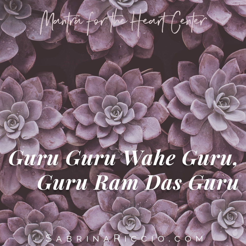 Guru Ram Das | Mantra for Miracles | SabrinaRiccio.com