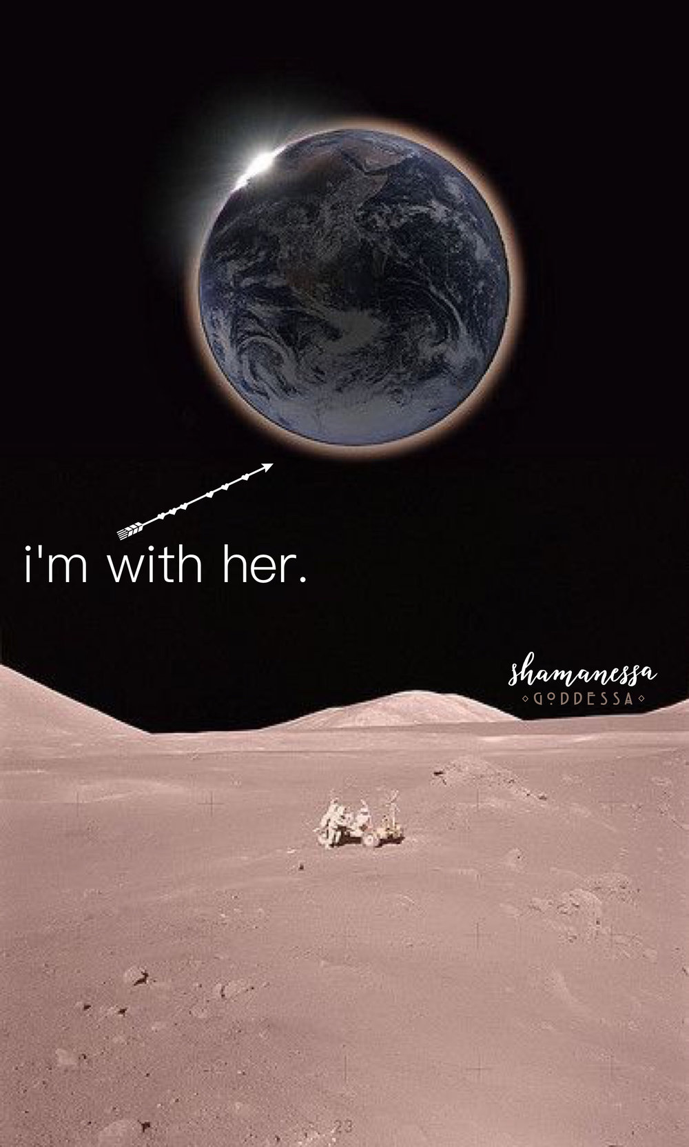 I'M WITH MOTHER GAIA.