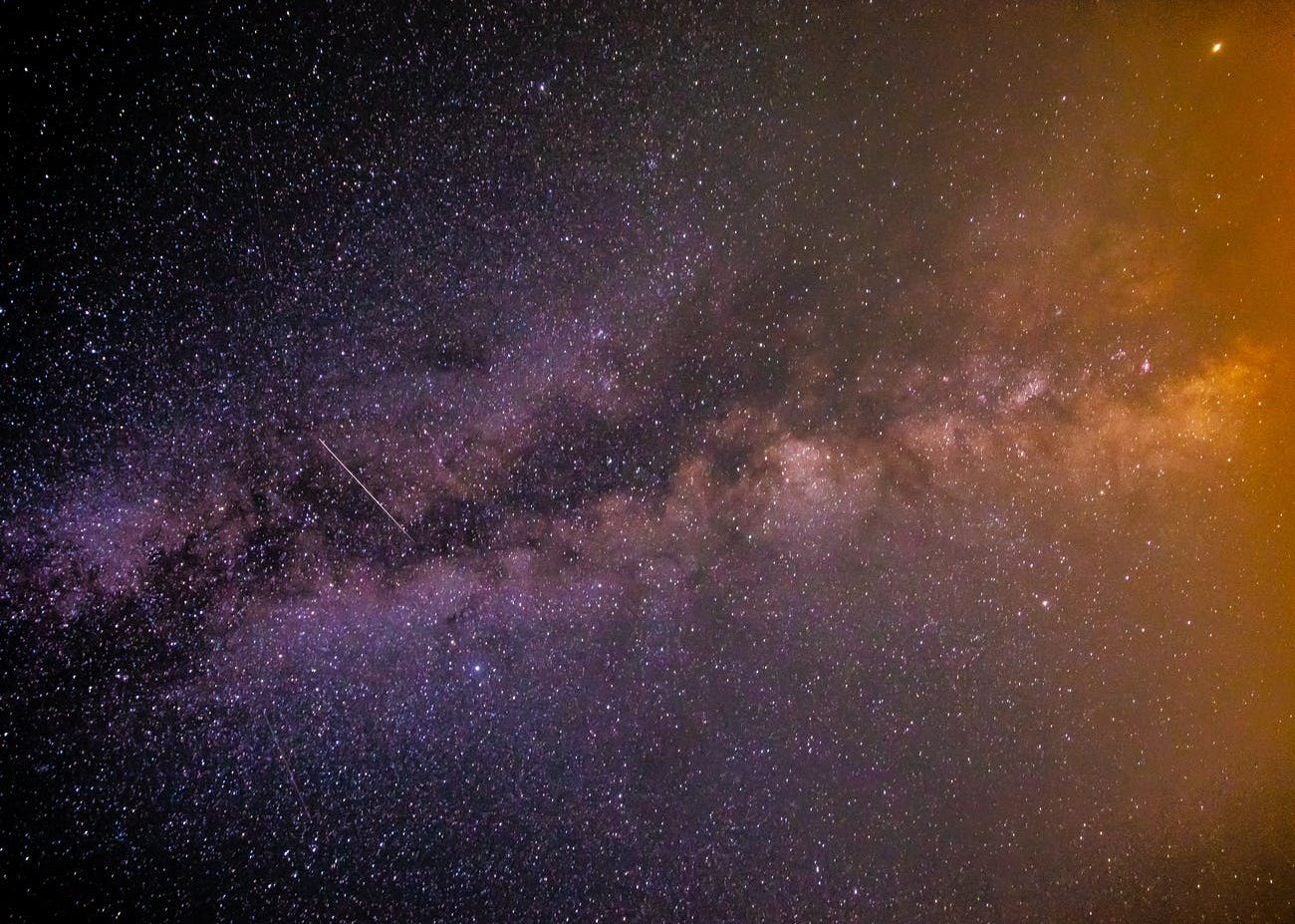 photo of night sky full of stars