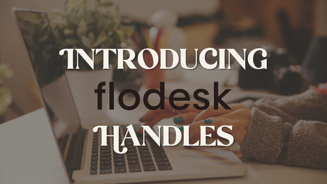 Discover the game-changing power of Flodesk's latest feature, Flodesk Handles! Join Sabrina Riccio as she unveils how this tool enhances your brand's impact and SEO. Elevate your online presence and revolutionize your brand effectiveness.
